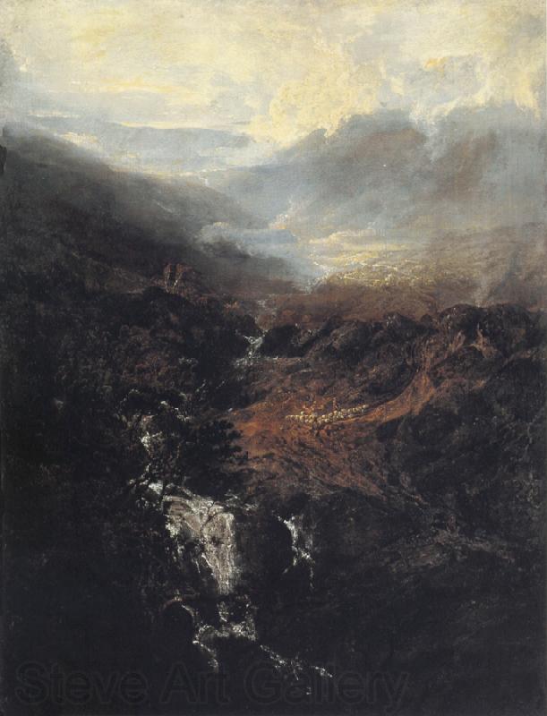 J.M.W. Turner Morning amongst the Coniston Fells